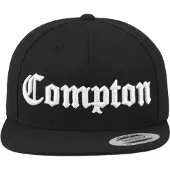 Flexfit Casquette 'Gorra flextif negra plana compton snapback cap' noir