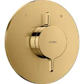 Hansgrohe AXOR One, mélangeur encastré pour 2 prises, finition or poli
