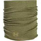 Buff Lightweight Merino Wool Neck Warmer Vert Homme