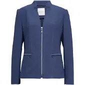 Goldner Blazer bleu