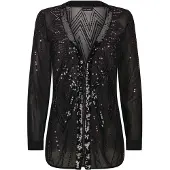 Goldner Chemisier rose / noir