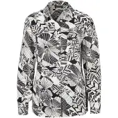 Goldner Chemisier gris chiné / noir