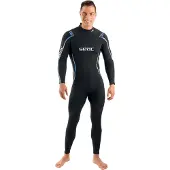Seac Sub Feel 3 Mm Diving Wetsuit Noir M Homme