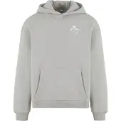 Mister tee Sweat-shirt 'RUN Sports Club' gris clair / blanc