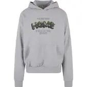 Mister tee Sweat-shirt 'Home' gris / vert