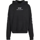 Mister tee Sweat-shirt 'Peace & Love' bleu-gris / gris foncé / noir / blanc