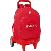 Safta Sac à Dos à Roulettes Sevilla Fc With Removable Evolutive