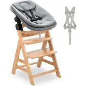 Hauck Chaise Haute Alpha Newborn Set Pro - Nature