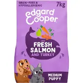 Edgard & Cooper Puppy - Saumon & Dinde fermière - 7 kg