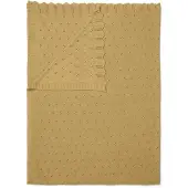 Essenza Plaid Essenza Knitted Ajour Fern Jaune-130 x 170 cm