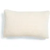 Essenza Coussin Essenza Knitted Ajour Antique White (30 x 50 cm)