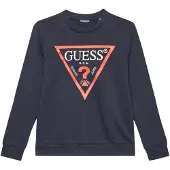 GUESS Sweat bleu marine / rouge / blanc