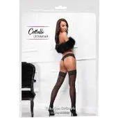 Cottelli Legwear Stay Up Socks noir