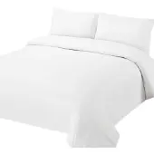 Faro Linge de lit blanc classique style hôtel 200x220
