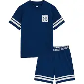 We fashion Pyjama bleu foncé / blanc