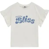 We fashion T-Shirt bleu / blanc