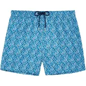 Hom Shorts de bain ' Beach Boxer Camaiore ' bleu / turquoise