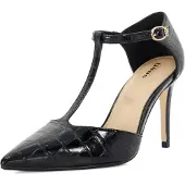 Dune London Escarpins 'CASTERED' noir