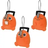 BANDAI NAMCO Chainsaw Man The Movie Reze Arc Sitting Pochita Plush Collection Figure 11 Cm Orange