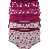 Bonprix Lot de 5 culottes avec coton doux