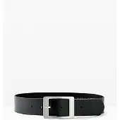 Bonprix Ceinture en cuir à boucle carrée