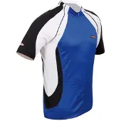 Massi Vulcan Short Sleeve Jersey Bleu L Homme