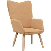 vidaXL fauteuil Beige 62 x 67 x 95,5 cm Tissu Sherpa