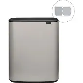 Brabantia 255045 Bo Touch Trash Can Clair