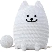Bandai Undertale Amicot Temmie Chien agaçant Figurine Chien agaçant 13 cm Gris Gris Taille unique