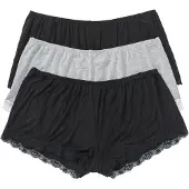 Bonprix Lot de 3 shorties en viscose
