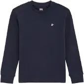 We fashion Sweat bleu marine / blanc