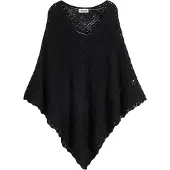 Bonprix Poncho aspect crochet