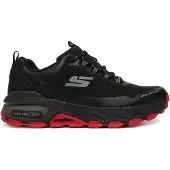 SKECHERS Hommes, Baskets, Max Protect - Promote Track, Rouge, Noir, (42.5)