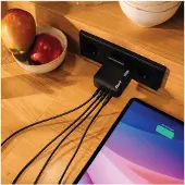 Verbatim GaN Charger 165W Universel Noir Secteur Charge rapide Intérieure