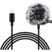 Puluz Microphone De Smartphone Pu425 Usb-c 1.5 M