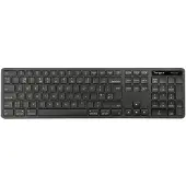 Targus Clavier EcoSmart AKB873NO Universal RF Wireless + Bluetooth QWERTY Nordic Black