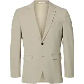 Selected Veste de costume 'SLHLiam' écru