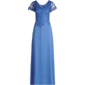 Vera Mont Robe de soirée bleu roi