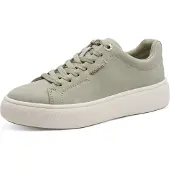 Tamaris Baskets basses vert pastel