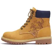 Ed Hardy Boots 'Dancing Dragon' bleu marine / noisette