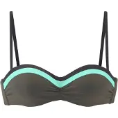 s.Oliver Hauts de bikini 'Yella' turquoise / olive / noir