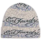 Ed Hardy Bonnet crème / bleu / gris / anthracite