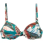 Buffalo Hauts de bikini bleu clair / olive / rouge foncé / blanc
