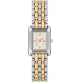Michael Kors Montre à affichage analogique 'ESSEX' or / argent