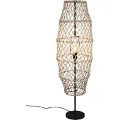 TRIO Lampadaire en rotin Hive Ø 38cm