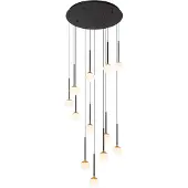 Lucide Lampe suspendue Calina 12 lumières avec sphères blanches
