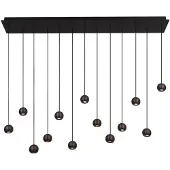 Lucide Lampe pendante de conception Montana 13 café brun clair
