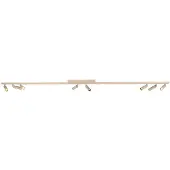 Lucide Projecteur de plafond Keoni Taupe 8 lumières