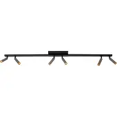 Lucide Projecteur de plafond Keoni 6-café brun clair