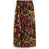 Bonprix Jupe longue en viscose fluide